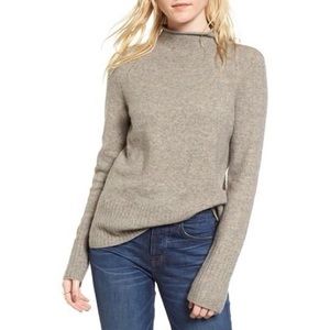 Madewell inland rolled turtleneck sweater small